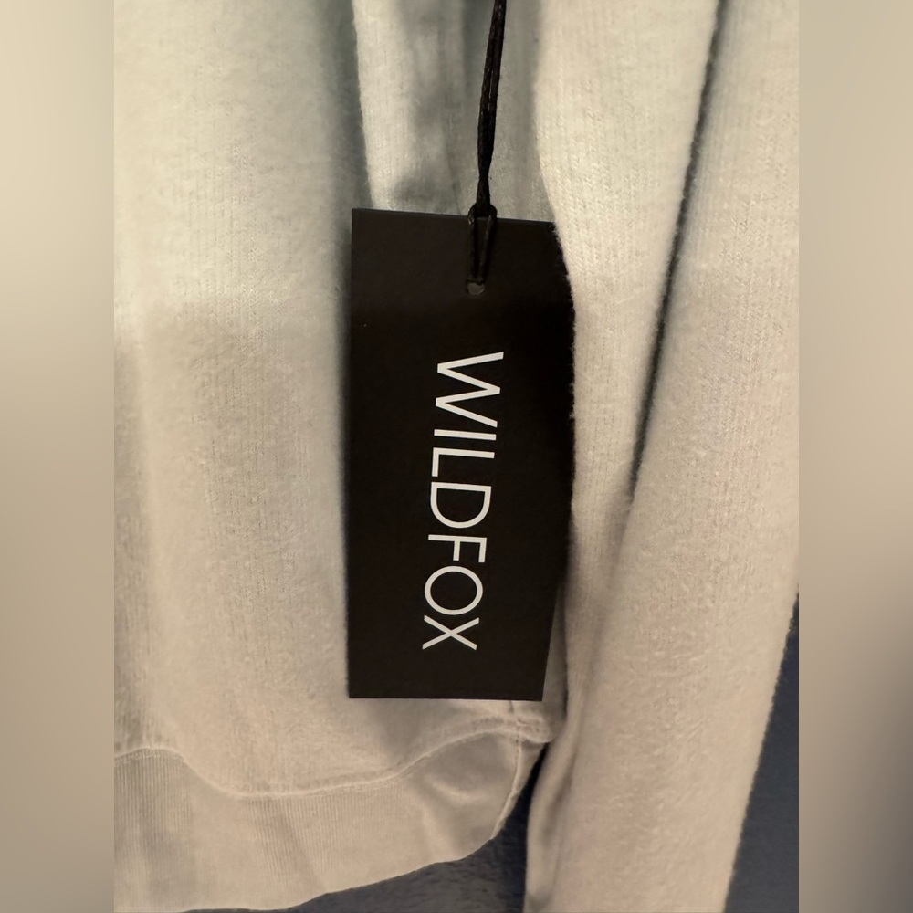 Wildfox Shore Ombre Light Women’s Blue & Green Sweater Size XL - Picture 5 of 9